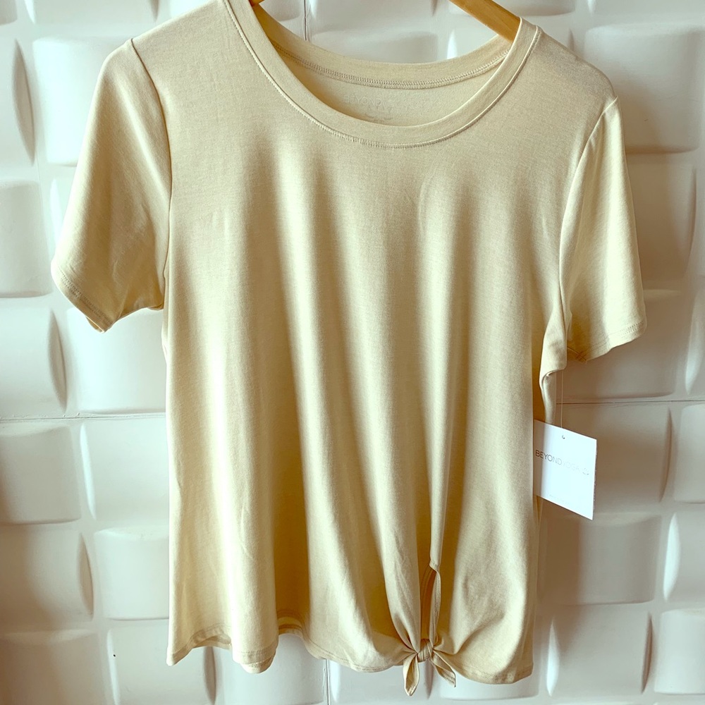 Beyond Yoga Soft Tied Tee